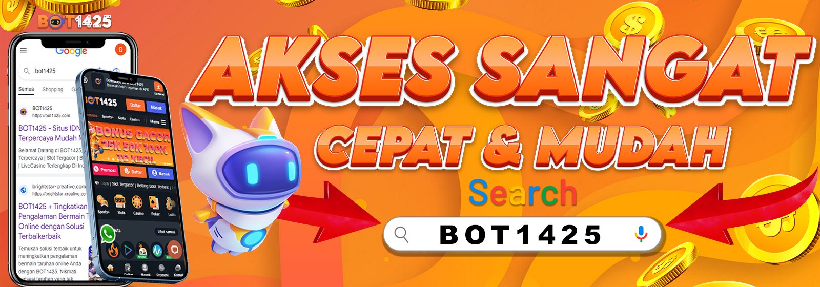 BOT1425 AMPUH LINK ALTERNATIF Nikmati Bonus 100% Terbaik untuk Pemain Baru